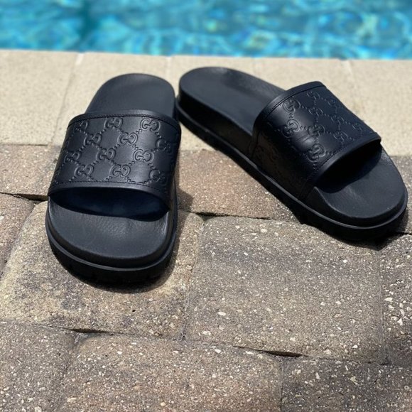 Gucci Other - Black Gucci Ghost Slides size 11 $225